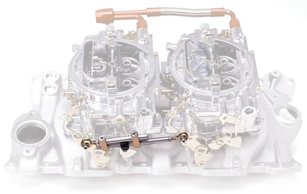 Edelbrock 7094 Progressive Throttle Linkage Kit for Dual Quad Manifolds