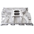 Edelbrock FE Performer RPM Intake Manifold for Ford FE-Series 332-428 Cubic Inches, Square Bore, Dual Plane, Aluminum, Natural Finish