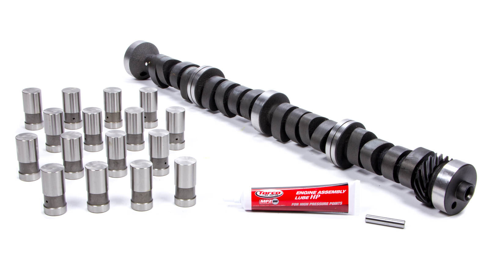 Edelbrock 7106 Performer RPM Hydraulic Flat Tappet Camshaft and Lifter Kit for Ford FE-Series 0.572 in Lift, 296 Duration, 108 LSA