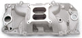 Edelbrock BBC Performer RPM 2-O Intake Manifold for Big Block Chevy, Square Bore, Dual Plane, Oval Port, Aluminum, Natural Finish