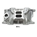Edelbrock Performer RPM 7176 Intake Manifold for Small Block Mopar 340 / 360 - Square Bore, Dual Plane, Aluminum, Natural Finish