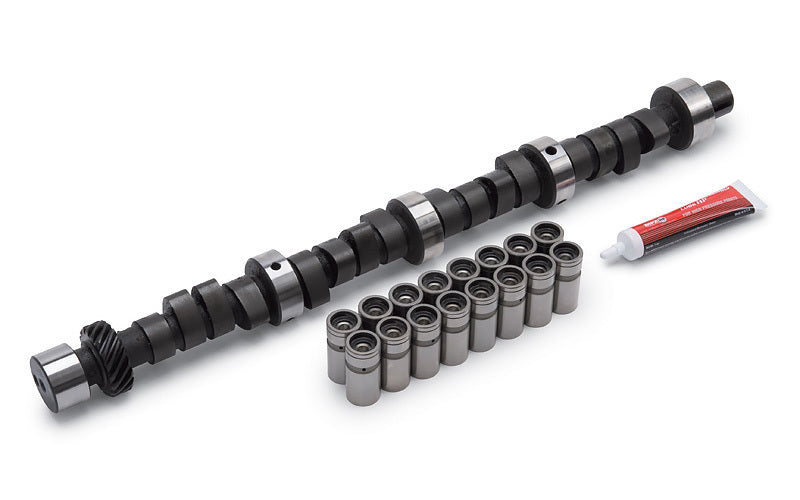 Edelbrock 7177 SBM Cam and Lifter Kit with Hydraulic Flat Tappet, 0.488/0.510 in Lift, 308/318 Duration, 112 LSA, 1500-6500 RPM for Small Block Mopar