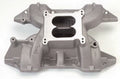 Edelbrock 7186 Performer RPM Intake Manifold for 383 Cubic Inch Engines, Square Bore, Dual Plane Aluminum, Natural Finish