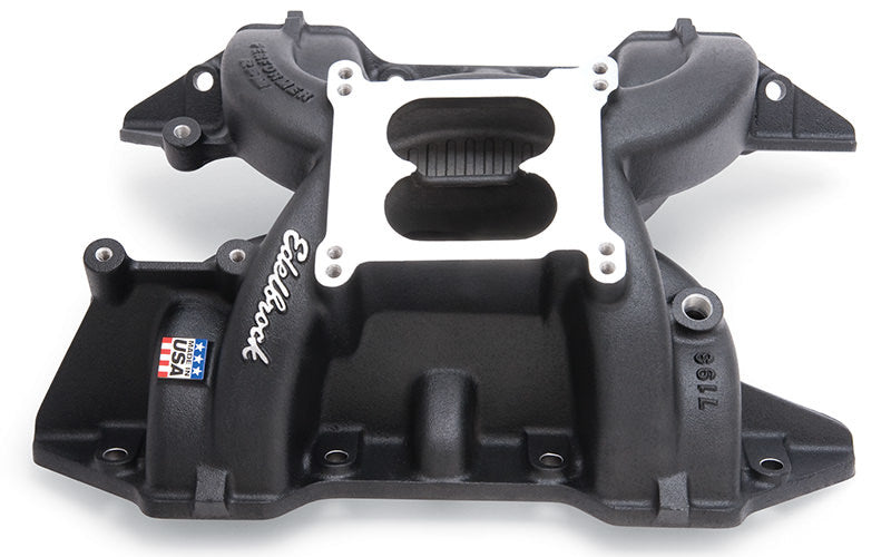 Edelbrock 71933 Performer RPM Square Bore Dual Plane Aluminum Intake Manifold for Mopar RB-Series 440
