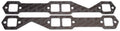 Edelbrock 7204 Exhaust Header and Manifold Gasket Set for Small Block Chevy, 1.5 Inch Rectangular Port, Steel Core Laminate, Pair
