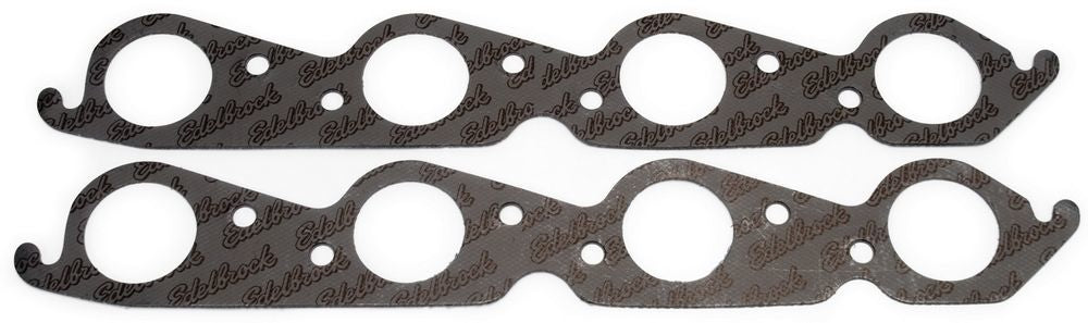 Edelbrock 7205 Exhaust Header and Manifold Gasket Set for Big Block Chevy, 1.94 Inch Round Port, Steel Core Laminate