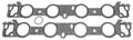 Edelbrock Intake Gasket Set for Big Block Ford with 0.06 Inch Thickness and Oval Port Design Part #7223