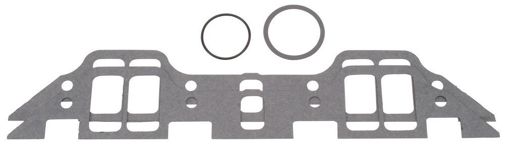 Edelbrock 7225 Intake Gasket Set for Mopar B and RB-Series Engines, 0.03 Inch Thickness, Rectangular Port, Composite Material