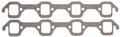 Edelbrock 7227 Exhaust Header and Manifold Gasket for Small Block Ford, Rectangular Port, Steel Core Laminate, Pair