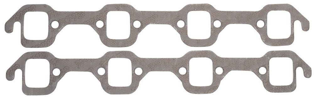 Edelbrock 7227 Exhaust Header and Manifold Gasket for Small Block Ford, Rectangular Port, Steel Core Laminate, Pair