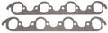 Edelbrock 7228 Exhaust Header and Manifold Gasket for Big Block Ford, Oval Port, Steel Core Laminate, Pair