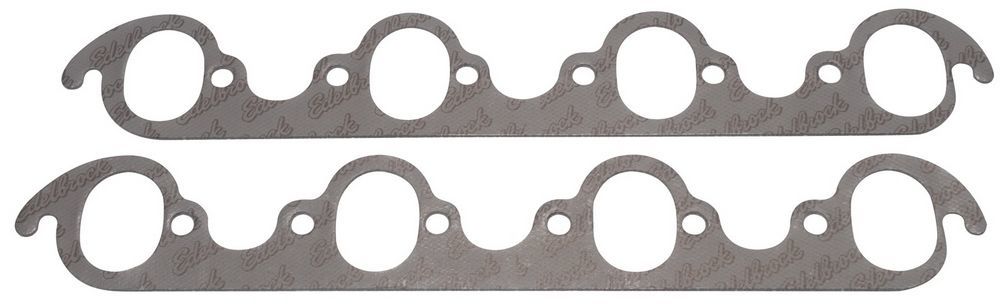 Edelbrock 7228 Exhaust Header and Manifold Gasket for Big Block Ford, Oval Port, Steel Core Laminate, Pair
