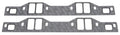 Edelbrock 7277 Intake Gasket Set for Small Block Mopar with Performance RPM Heads, 0.06 Inch Thickness, Rectangular Port, Composite Material