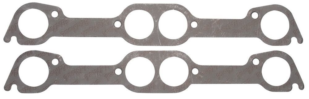 Edelbrock 7281 Exhaust Header Gasket Set for Pontiac V8 with 1.880 Inch Round Ports