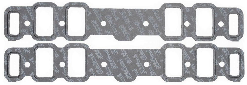 Edelbrock 7284 Intake Manifold Gasket Set for Oldsmobile V8, 0.06 Inch Thickness, Rectangular Port, Composite Material