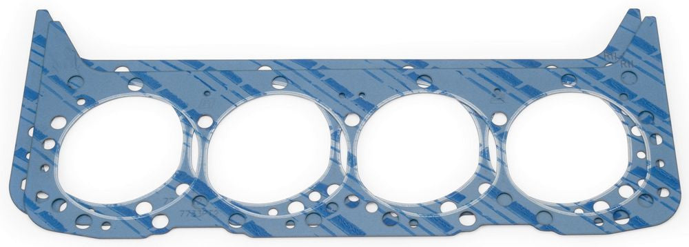 Edelbrock SBC Head Gasket Set for Small Block Chevy, 4.125 Inch Bore, 0.039 Inch Compression Thickness, Steel Core Laminate