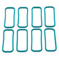 Edelbrock 7386 GM LS-Series Intake Manifold Gasket Set of 8 with O-Rings