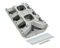 Edelbrock 75245 BBM Dual Quad Intake Manifold for Mopar 426 Hemi with Single Plane Aluminum Finish