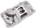 Edelbrock 7561 Performer RPM Air-Gap Intake Manifold for Big Block Chevy 396-502 Cubic Inches, Dual Plane, Oval Port, Aluminum Finish
