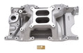Edelbrock 7577 RPM Air-Gap Magnum Intake Manifold for Small Block Mopar, Square Bore, Dual Plane, Aluminum, Natural Finish