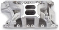 Edelbrock 7581 Performer RPM Air-Gap Intake Manifold for Small Block Ford 351W, Square Bore, Dual Plane, Aluminum, Natural Finish