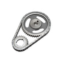 Edelbrock 7808 True Roller Timing Set for Ford FE-Series Engines, Double Roller, Keyway Adjustable, Cast Iron and Billet Steel