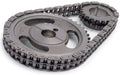 Edelbrock 7820 True Roller Timing Set for Small Block Ford, Double Roller, Keyway Adjustable, Cast Iron and Billet Steel Components