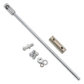 Edelbrock 8010 Throttle Rod Extension Kit for GM Vehicles, Steel, Zinc Oxide Coating, 7.5 Inch Length