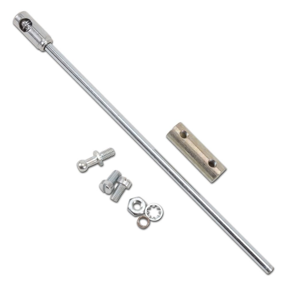Edelbrock 8010 Throttle Rod Extension Kit for GM Vehicles, Steel, Zinc Oxide Coating, 7.5 Inch Length