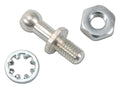 Edelbrock 8016 Ball End Stud Kit for Ford with Holley Carburetor, Steel, Zinc Oxide Finish