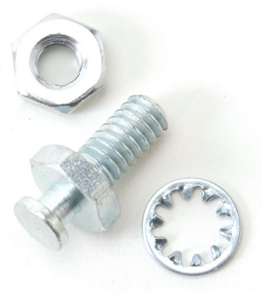 Edelbrock 8018 Transmission Kickdown Stud for GM 200R4, 700R4, TH350, Steel, Zinc Oxide Finish, 1/4 Inch Diameter