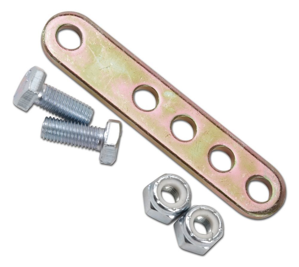 Edelbrock 8022 Throttle Lever Adapter Kit for Mopar Vans 1977, Steel, Cadmium Finish