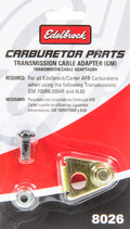 Edelbrock 8026 Kickdown Cable Bracket for Carburetor to 200R4 / 700R4 Transmission