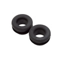 Edelbrock 8094 PCV Grommets Pair 0.75 Inch Inner Diameter 1.25 Inch Outer Diameter Rubber Black