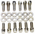 Edelbrock 8504 Intake Manifold Bolt Kit for Small Block Chevy Engines, Steel, Cadmium Finish