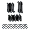 Edelbrock E-Series Head Bolt Kit for Small Block Mopar, Hex Head, Chromoly, Black Oxide, Part Number 85552