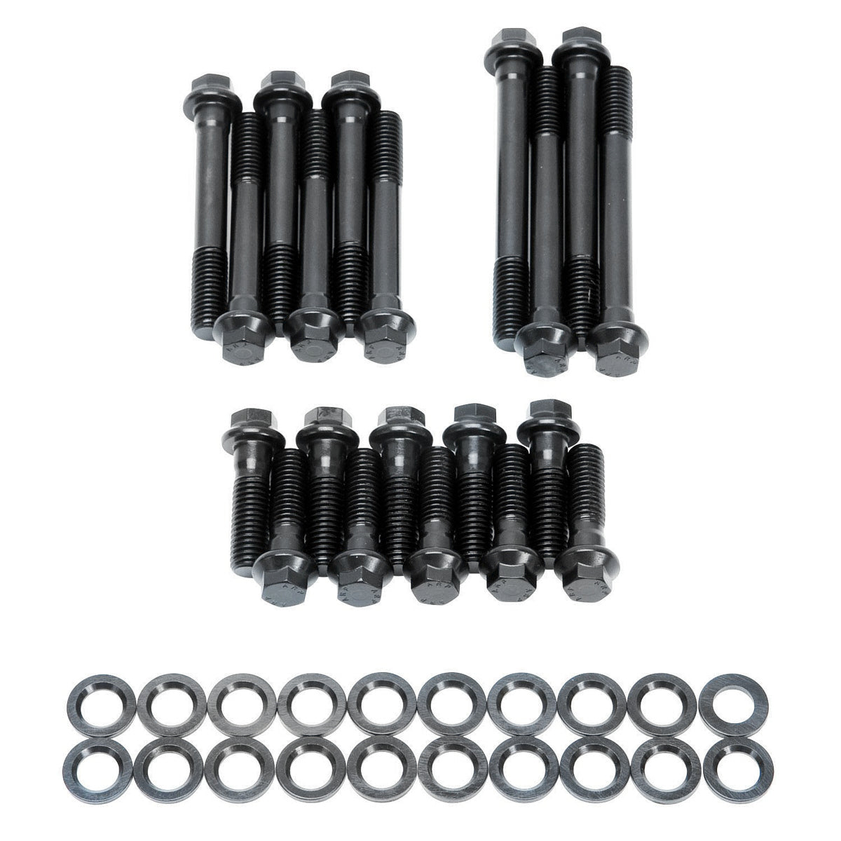 Edelbrock E-Series Head Bolt Kit for Small Block Mopar, Hex Head, Chromoly, Black Oxide, Part Number 85552