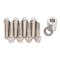Edelbrock 8594 Intake Manifold Bolt Kit for Mopar B / RB-Series Engines, Steel, Cadmium Finish