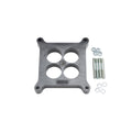 Edelbrock 8711 Carburetor Spacer, 1 Inch Thick, 4-Hole, Square Bore, Black Plastic