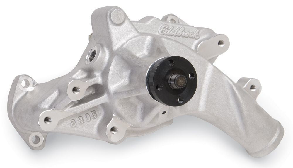 Edelbrock 8805 Ford FE Series Mechanical Water Pump with 5/8 Inch Pilot Aluminum Finish