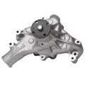 Edelbrock 88110 Victor Series Mechanical Water Pump for Small Block Chevy, 5/8 Inch Pilot, Long Design, Aluminum Finish