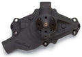 Edelbrock SBC C/T Water Pump with 3/4 Inch Shaft, Mechanical, Short Aluminum Design, Black Powder Coat Finish