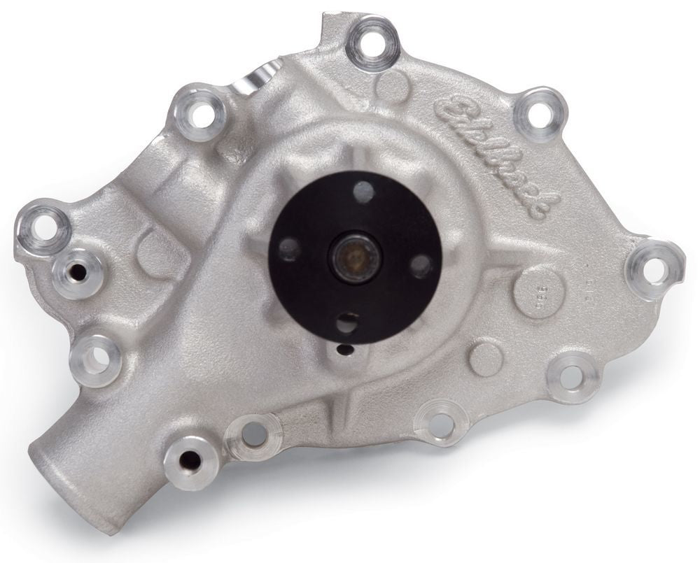 Edelbrock 8842 SBF Water Pump for Small Block Ford 289, Mechanical, 5/8 Inch Pilot, Aluminum, Natural Finish