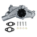 Edelbrock 88500 Victor Series Water Pump for Big Block Chevrolet, Short Design, Aluminum, Satin Powder Coat