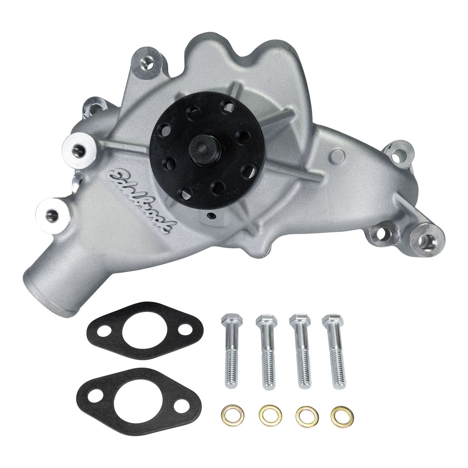 Edelbrock 88510 Victor Series Mechanical Water Pump for Big Block Chevy, 5/8 Inch Pilot, Long Aluminum Design