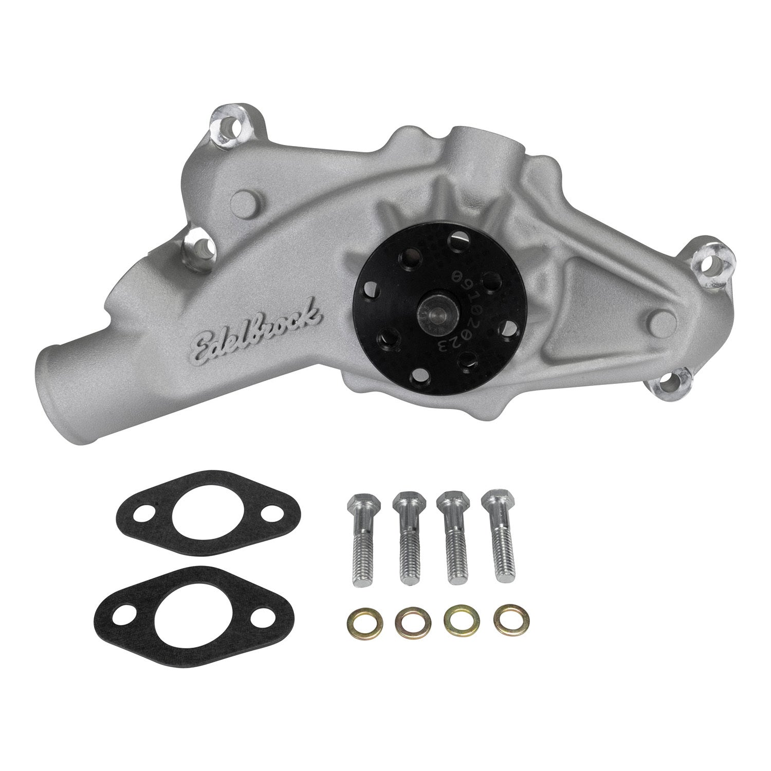 Edelbrock 88540 BBC Water Pump Short Counterclockwise Rotation Mechanical Series Aluminum