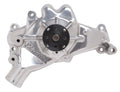 Edelbrock 8861 BBC Water Pump - Long Mechanical Pump with 5/8 Inch Pilot, Polished Aluminum for Big Block Chevy