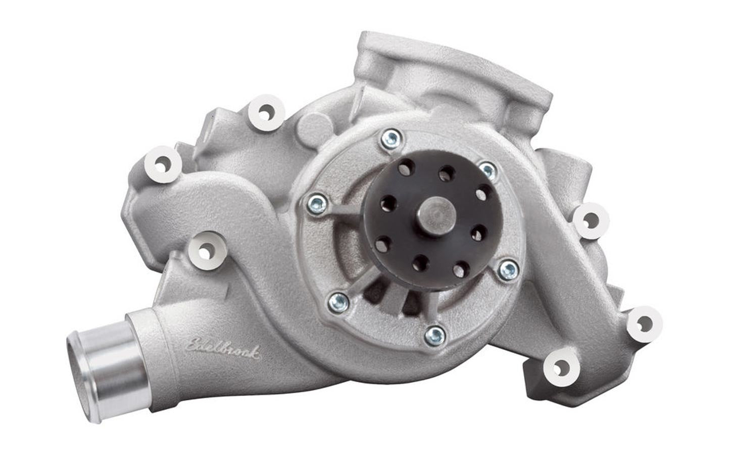 Edelbrock GM LS Series Victor Pro Water Pump 3/4 Inch Pilot Aluminum Natural Finish