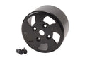 Edelbrock Water Pump Pulley for GM LS Series, 5.72 Inch Diameter, Aluminum, Black Anodized, Serpentine Belt Compatible