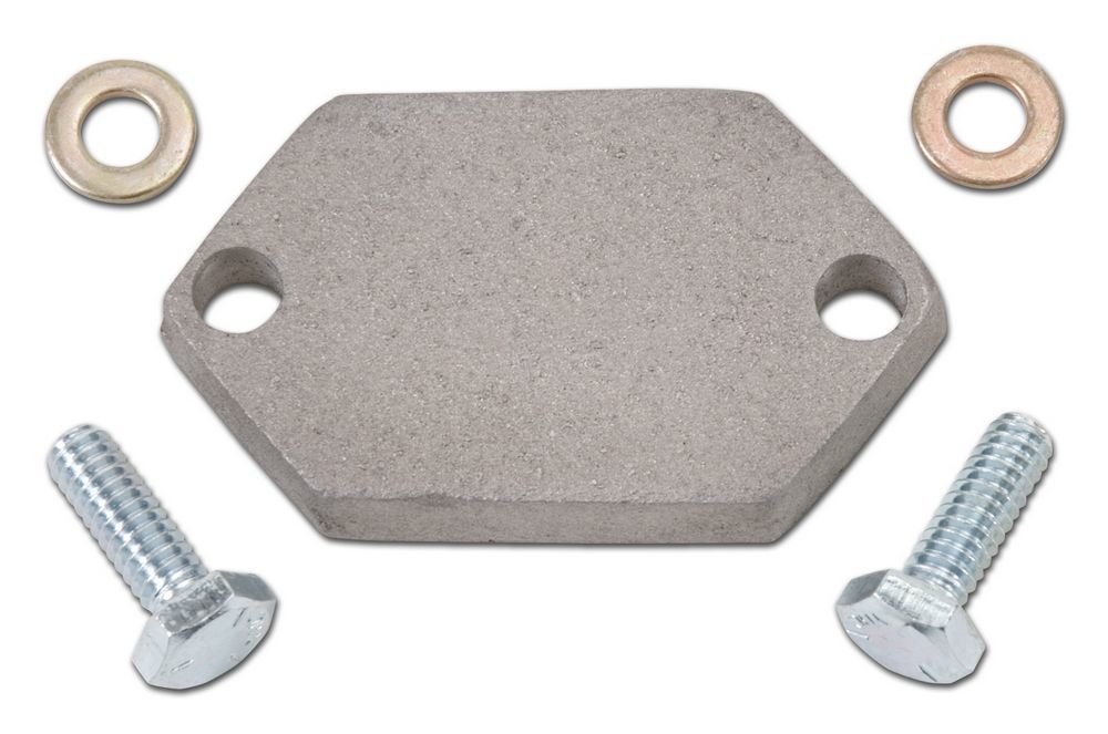 Edelbrock 8971 Choke Block-Off Plate for Ford 351M and 400 Engines
